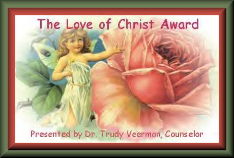 Award from Dr. Trudy